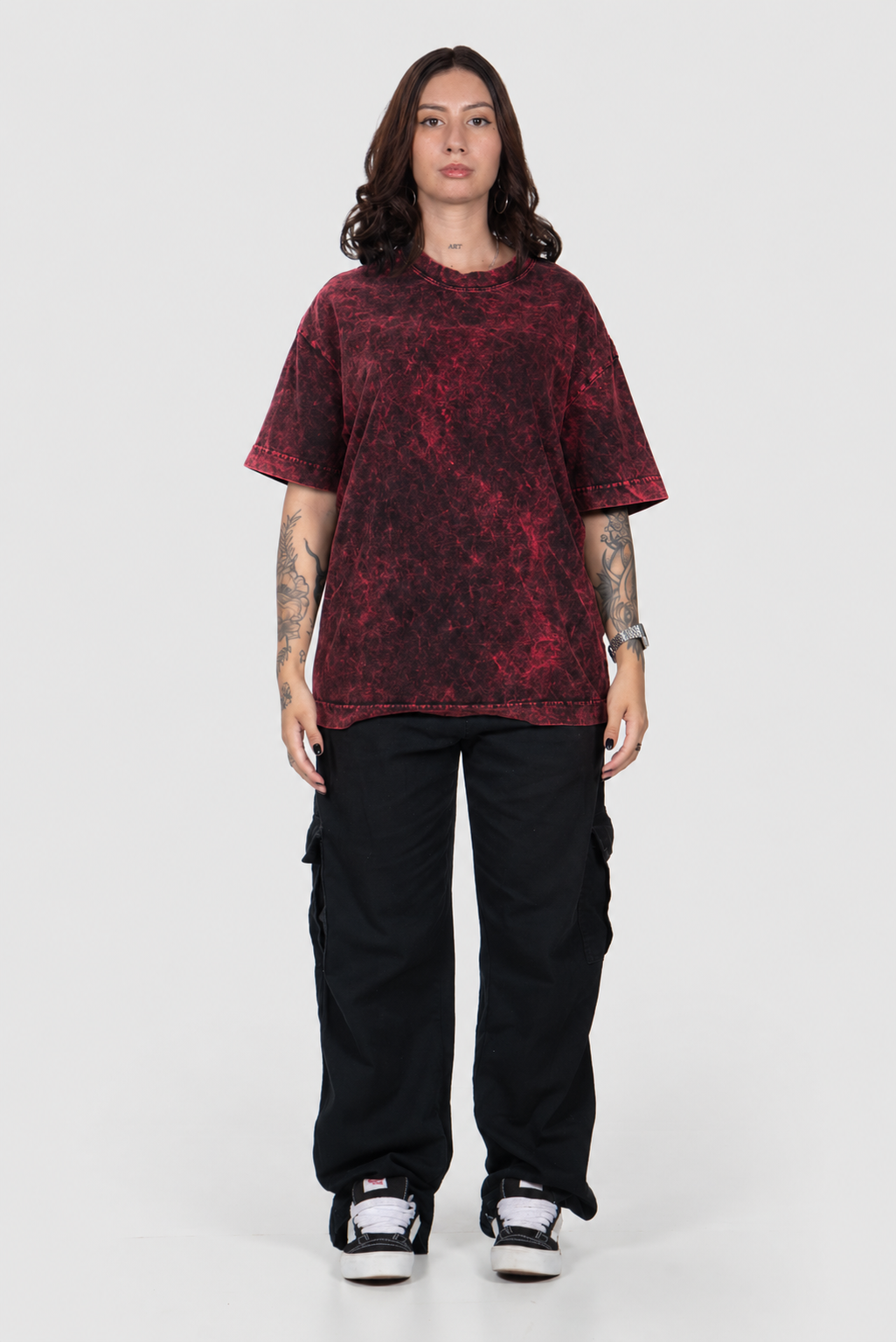 Oversized Marble Line Básica - Fire